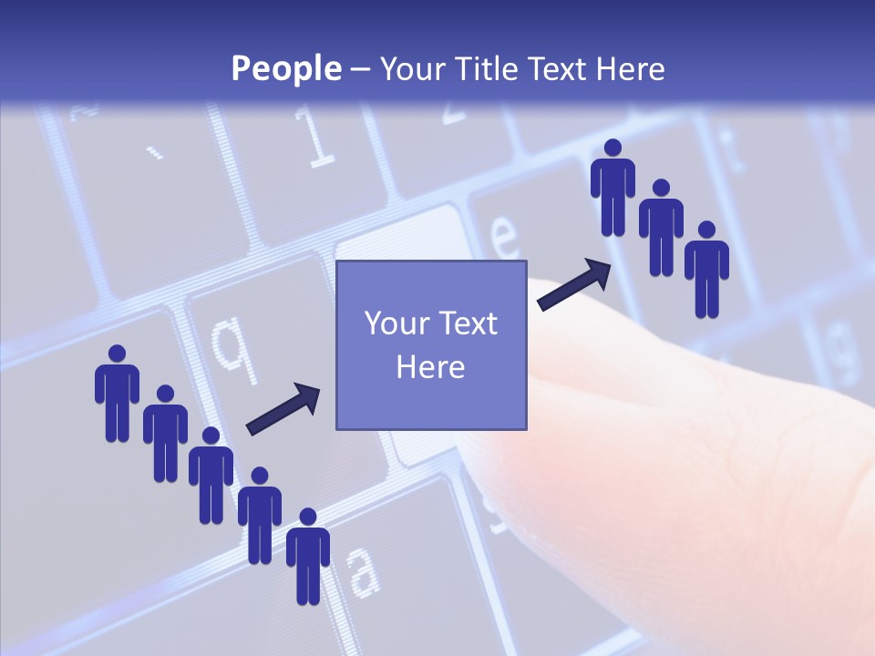 Computer Tablet Virtual PowerPoint Template