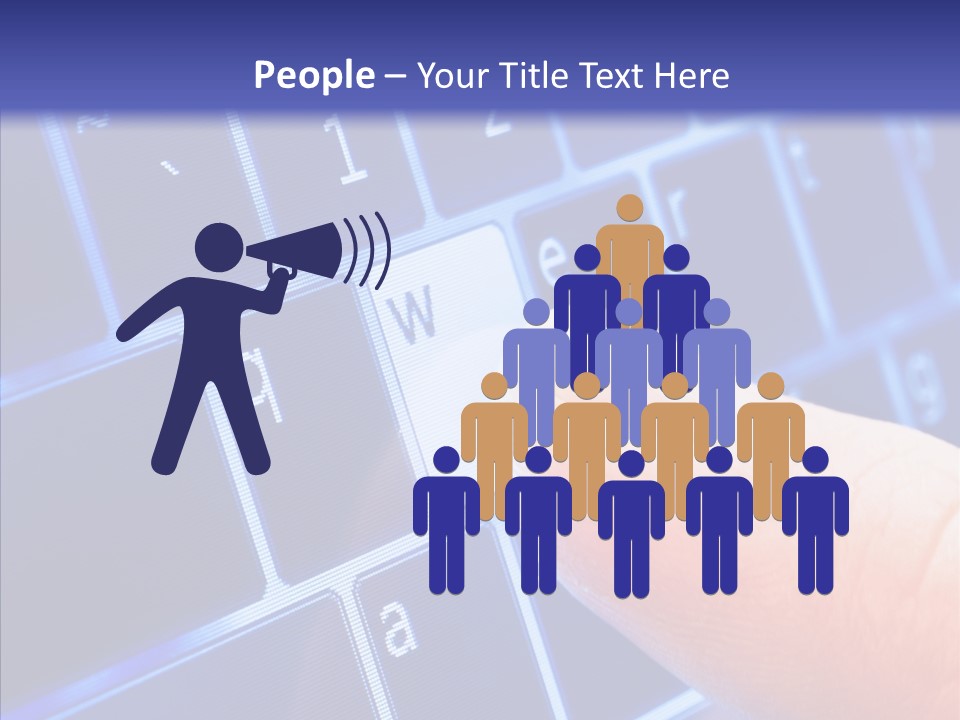 Computer Tablet Virtual PowerPoint Template