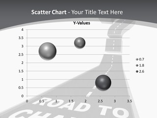 Adapting Pathway Graphic PowerPoint Template