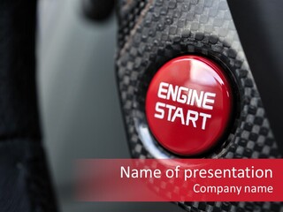 Vehicle Motor Prestige PowerPoint Template