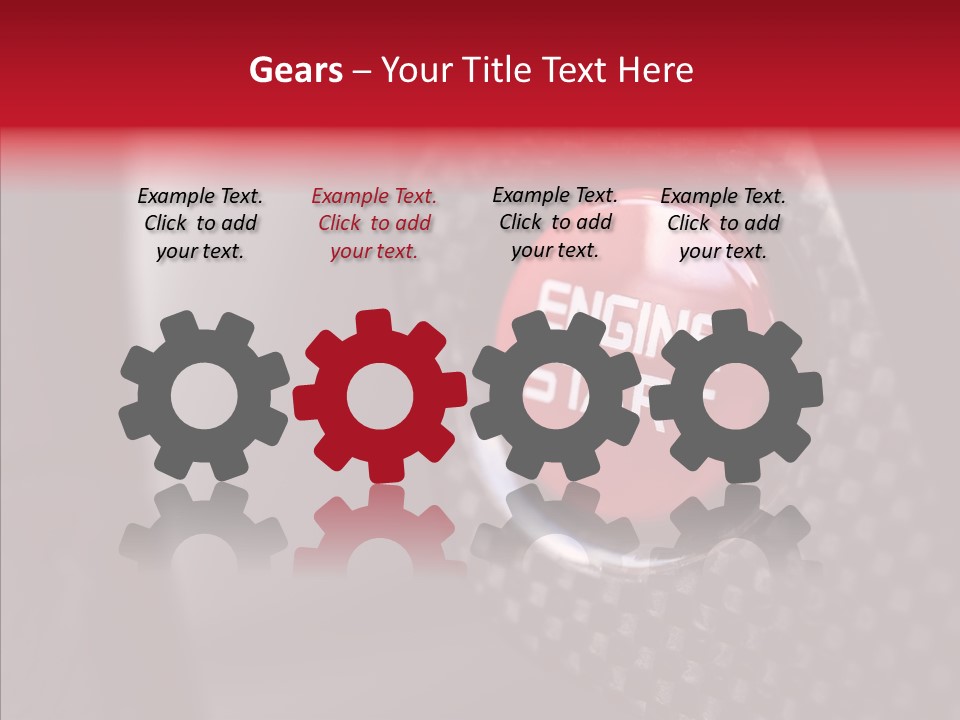 Vehicle Motor Prestige PowerPoint Template