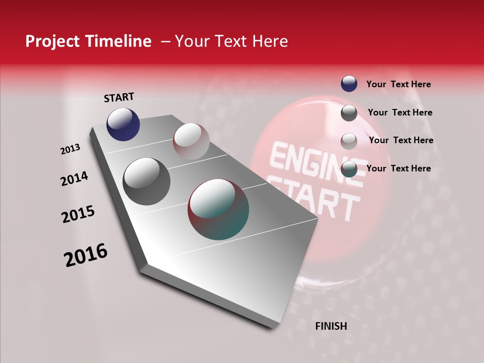 Vehicle Motor Prestige PowerPoint Template