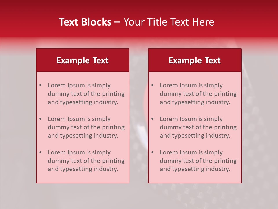 Vehicle Motor Prestige PowerPoint Template