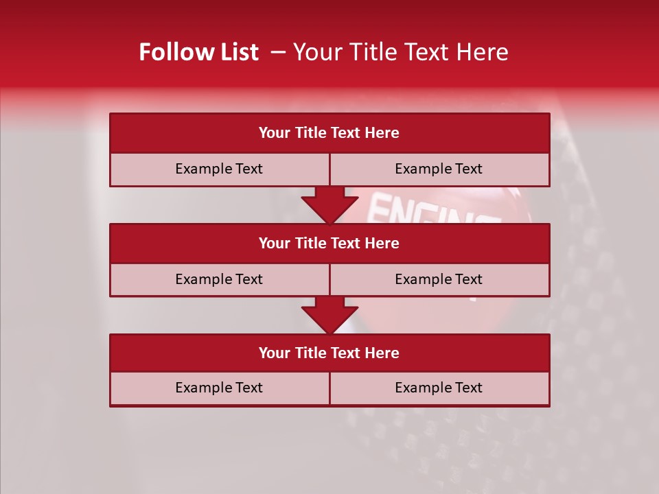 Vehicle Motor Prestige PowerPoint Template