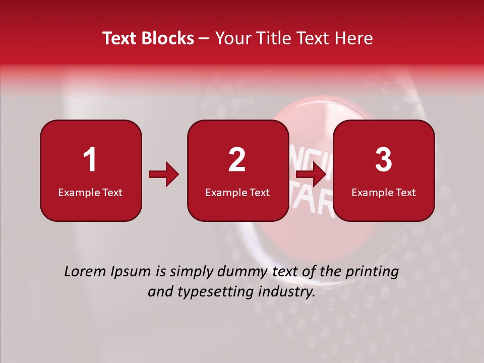 Vehicle Motor Prestige PowerPoint Template