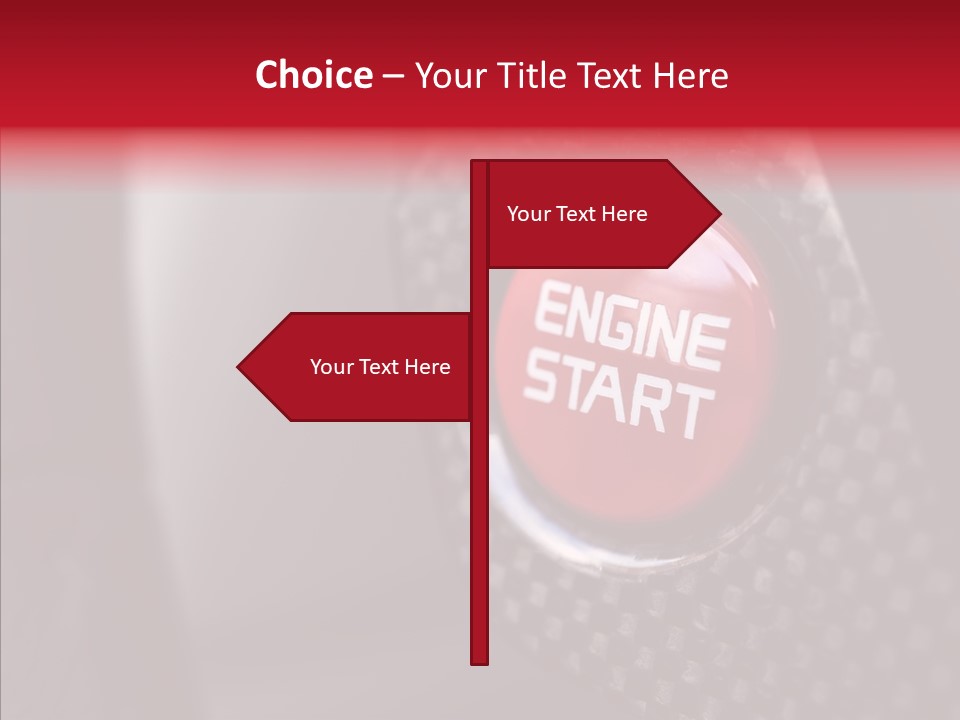 Vehicle Motor Prestige PowerPoint Template