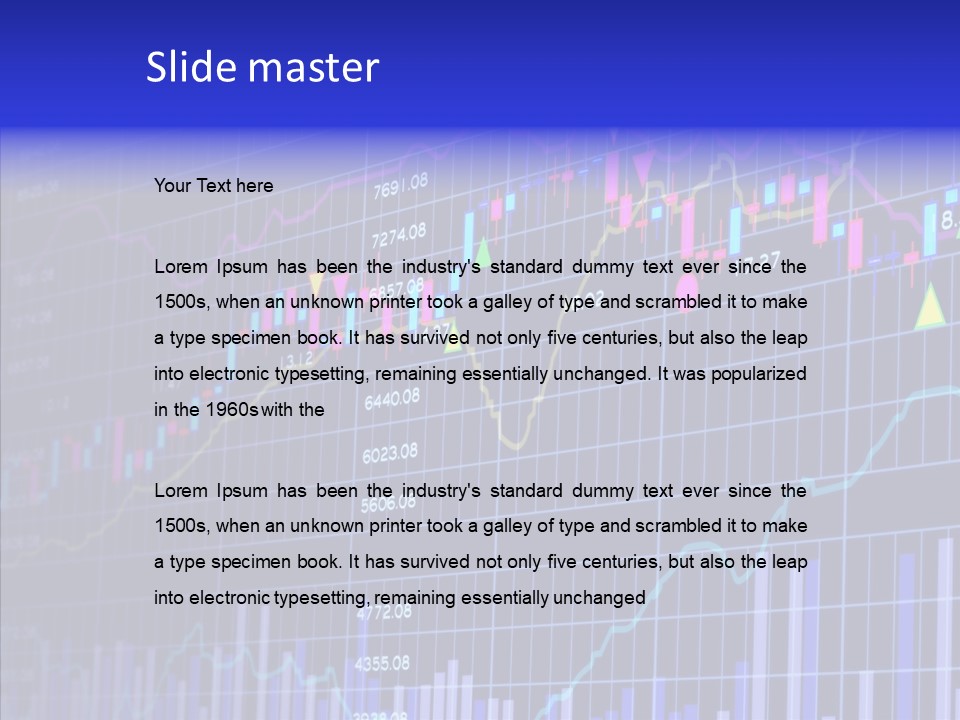 Data Display Stock PowerPoint Template