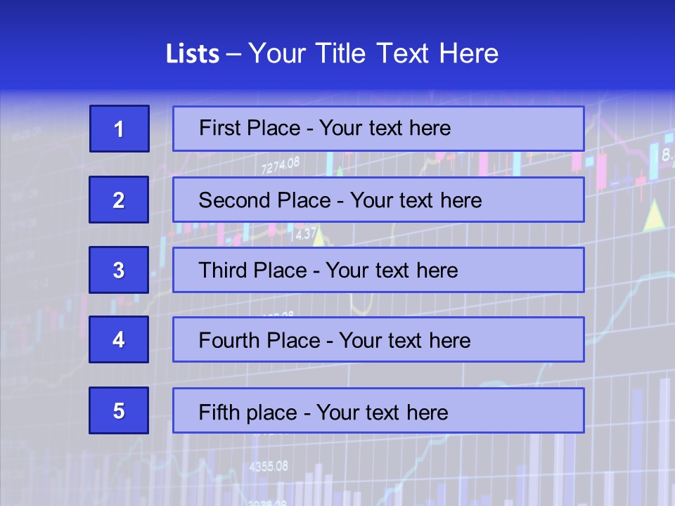 Data Display Stock PowerPoint Template