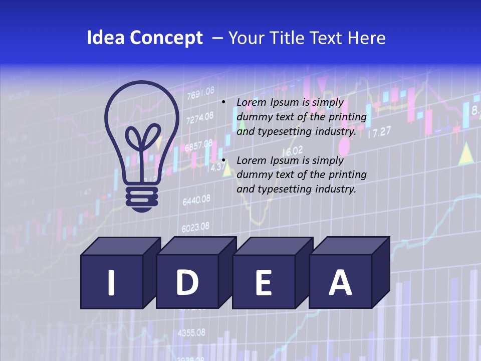 Data Display Stock PowerPoint Template