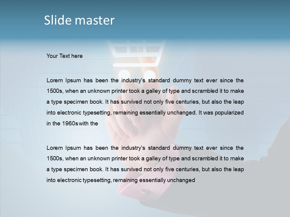 Press Circles Customer PowerPoint Template