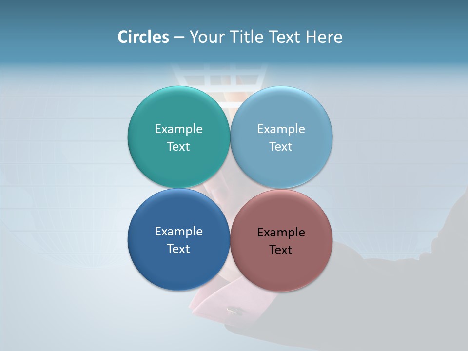 Press Circles Customer PowerPoint Template