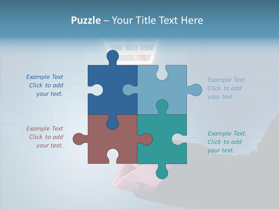 Press Circles Customer PowerPoint Template