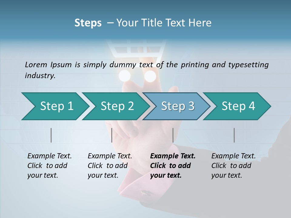 Press Circles Customer PowerPoint Template