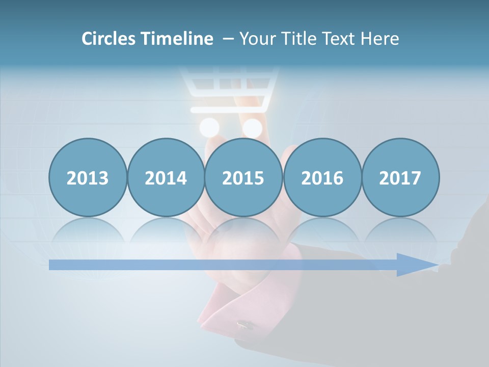 Press Circles Customer PowerPoint Template