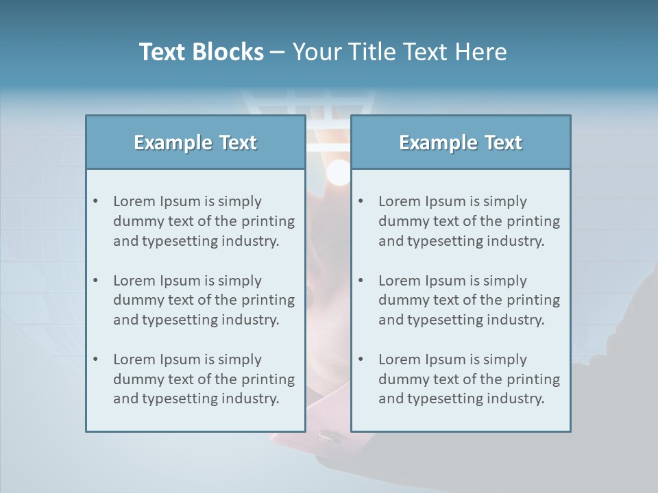 Press Circles Customer PowerPoint Template