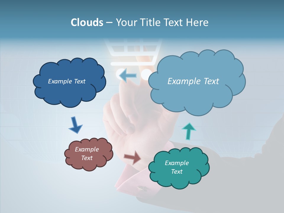 Press Circles Customer PowerPoint Template