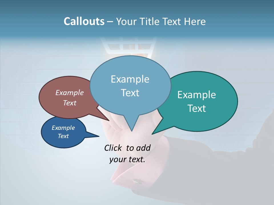 Press Circles Customer PowerPoint Template