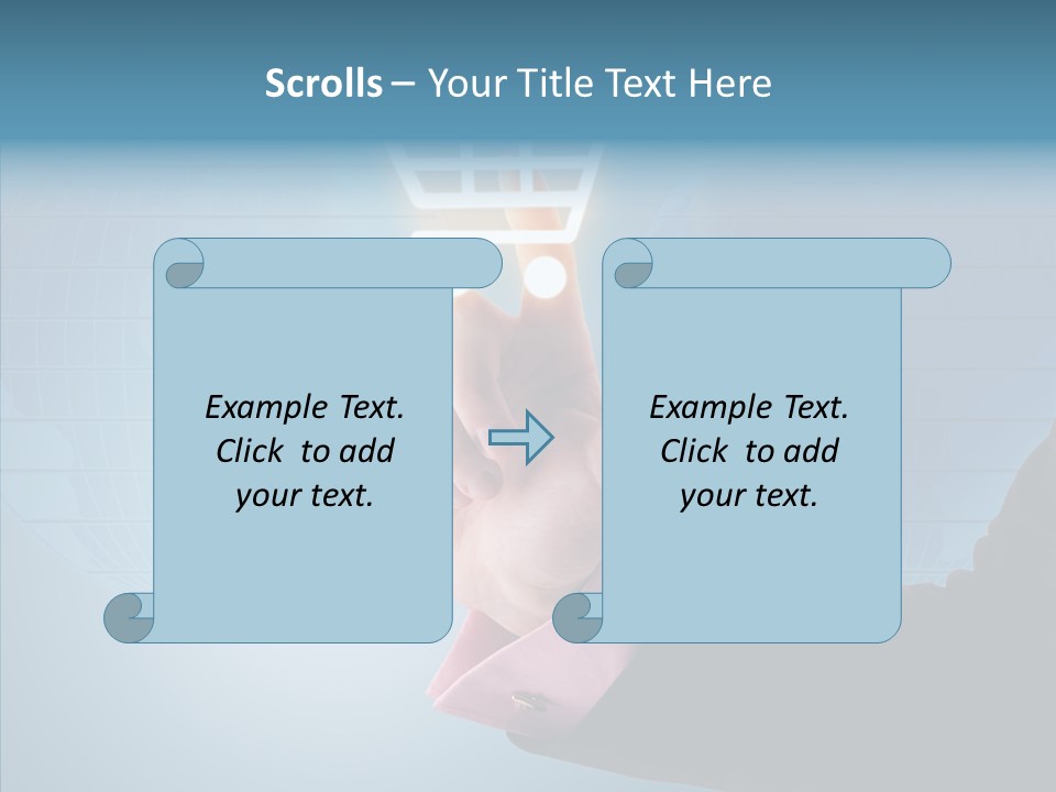 Press Circles Customer PowerPoint Template