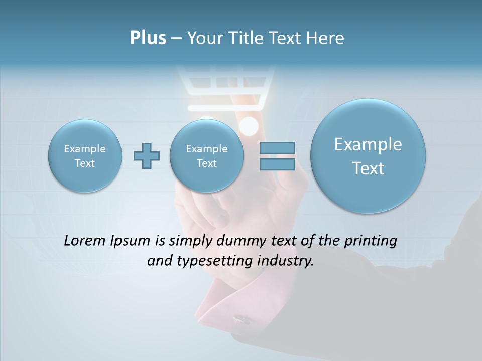 Press Circles Customer PowerPoint Template