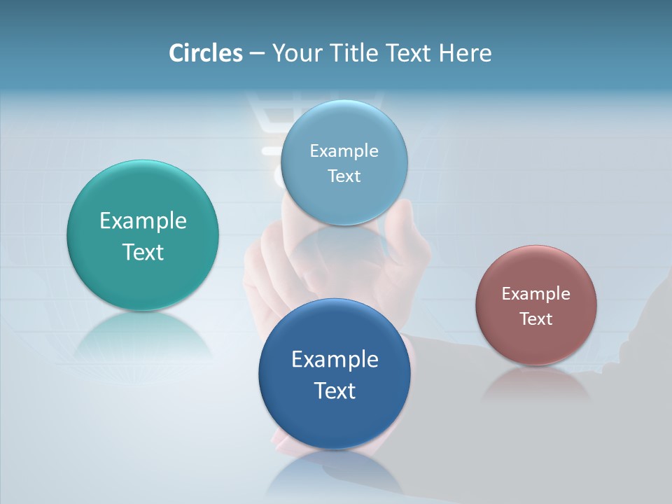 Press Circles Customer PowerPoint Template