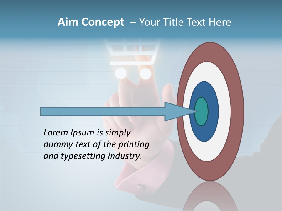 Press Circles Customer PowerPoint Template