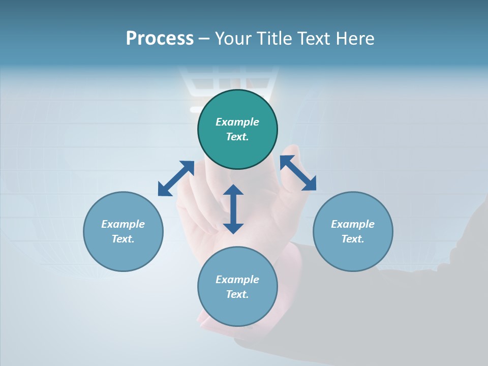 Press Circles Customer PowerPoint Template