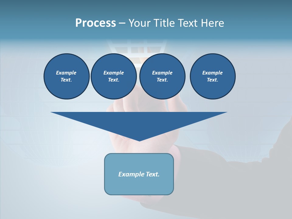 Press Circles Customer PowerPoint Template