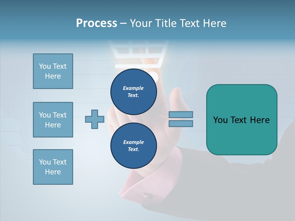 Press Circles Customer PowerPoint Template