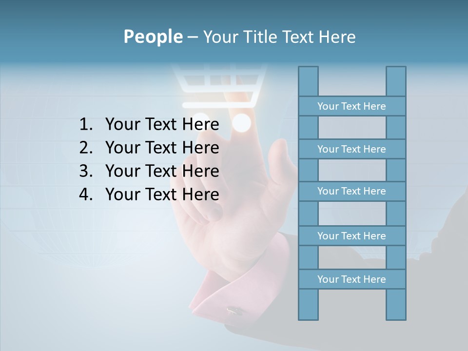 Press Circles Customer PowerPoint Template
