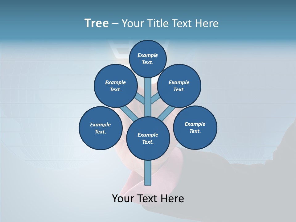 Press Circles Customer PowerPoint Template