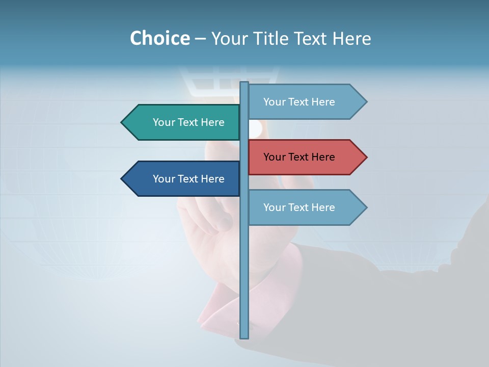 Press Circles Customer PowerPoint Template