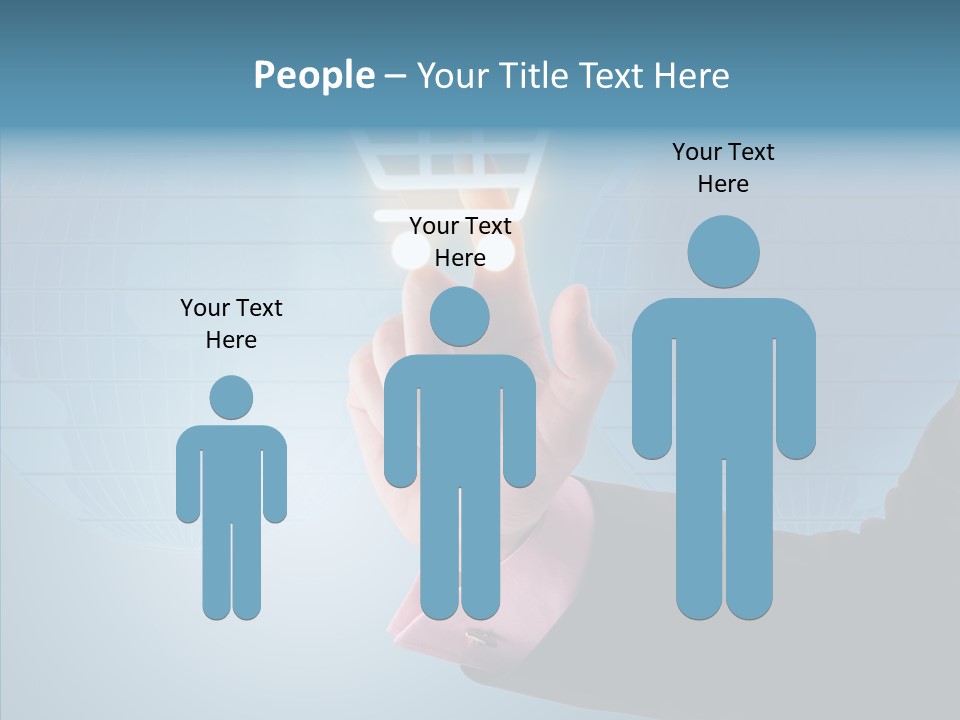 Press Circles Customer PowerPoint Template