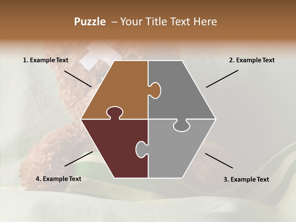 Wound Therapy Bandage PowerPoint Template