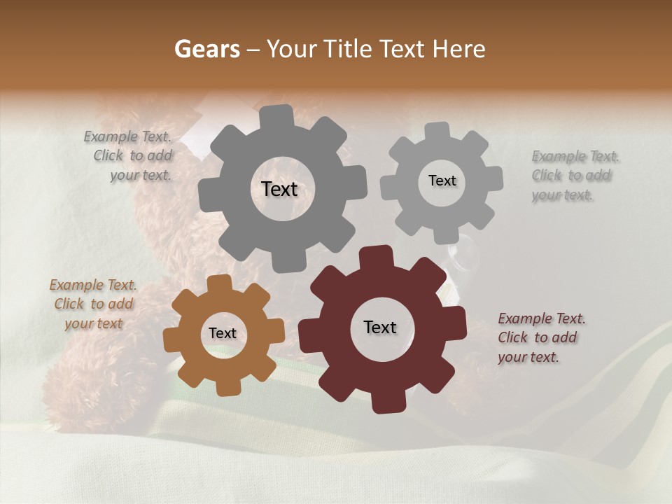 Wound Therapy Bandage PowerPoint Template