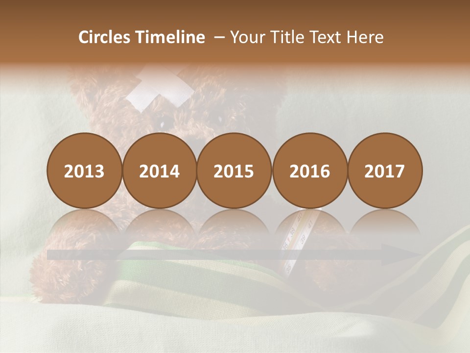 Wound Therapy Bandage PowerPoint Template