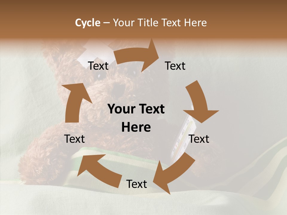 Wound Therapy Bandage PowerPoint Template
