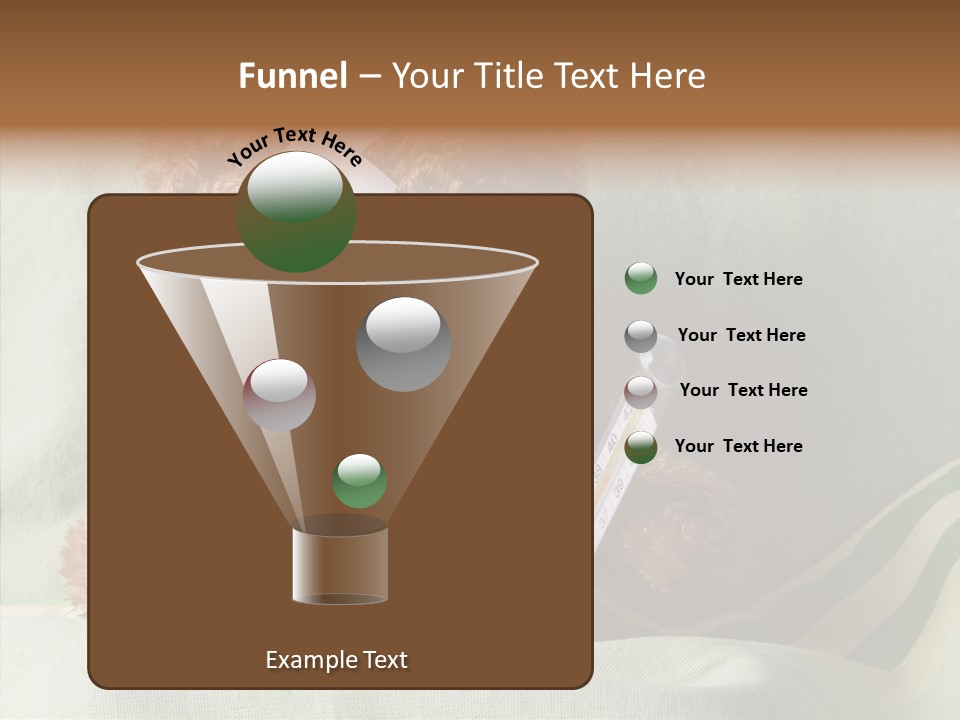 Wound Therapy Bandage PowerPoint Template