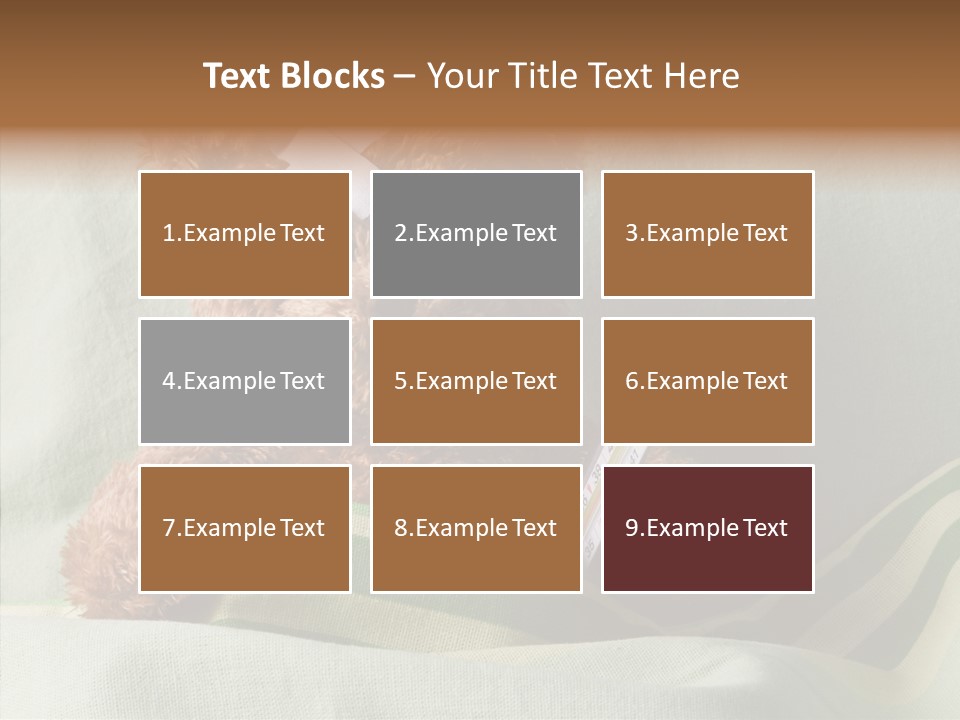 Wound Therapy Bandage PowerPoint Template