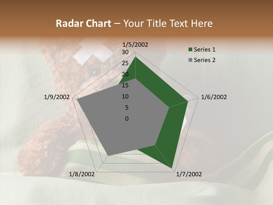Wound Therapy Bandage PowerPoint Template