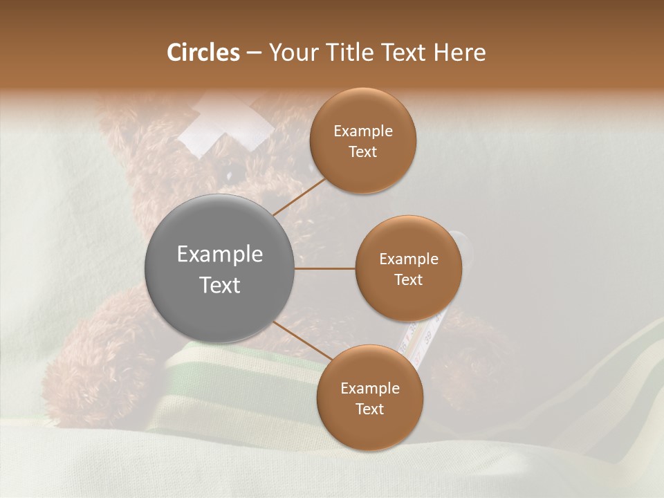 Wound Therapy Bandage PowerPoint Template