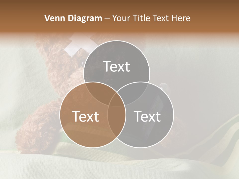 Wound Therapy Bandage PowerPoint Template
