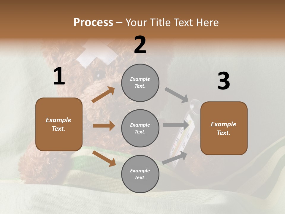 Wound Therapy Bandage PowerPoint Template