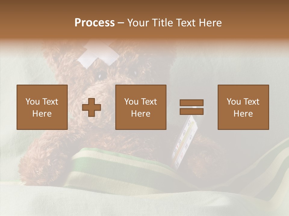 Wound Therapy Bandage PowerPoint Template
