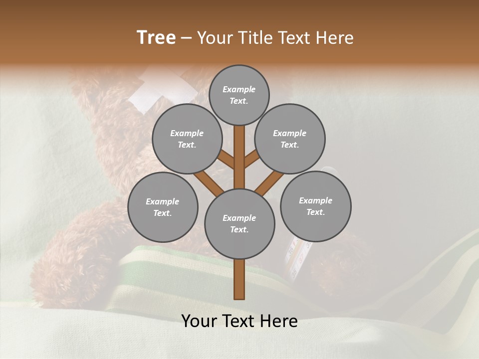 Wound Therapy Bandage PowerPoint Template