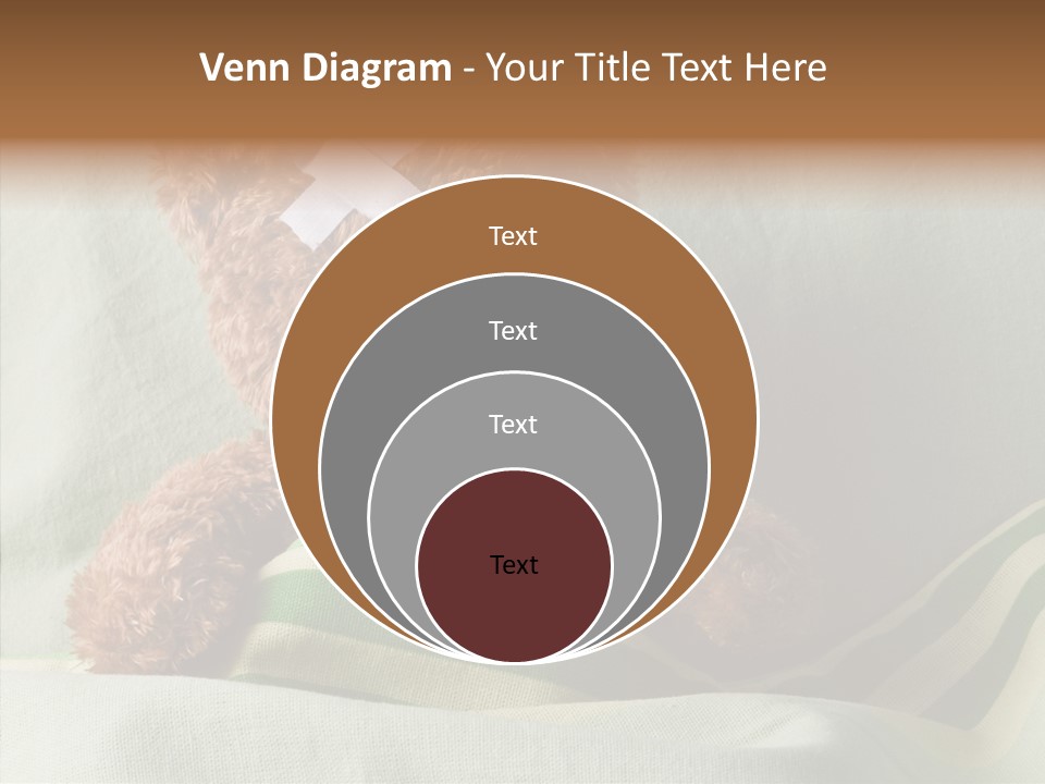 Wound Therapy Bandage PowerPoint Template