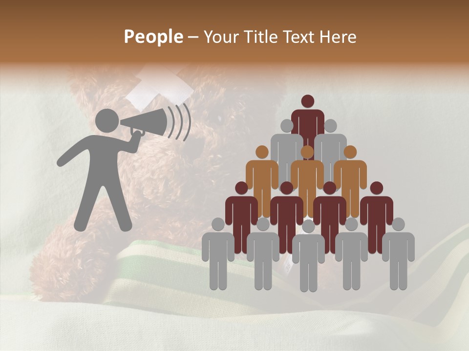 Wound Therapy Bandage PowerPoint Template