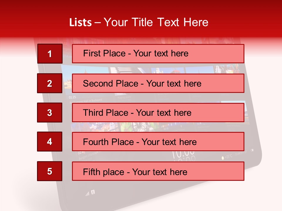 Communicator Concept Glossy PowerPoint Template