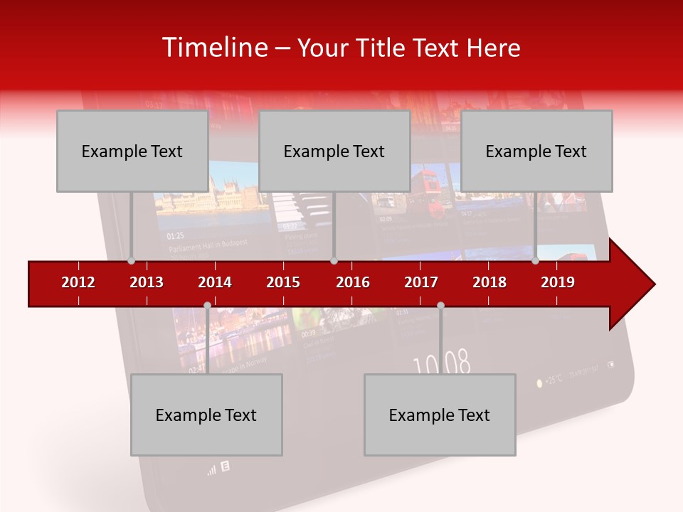 Communicator Concept Glossy PowerPoint Template