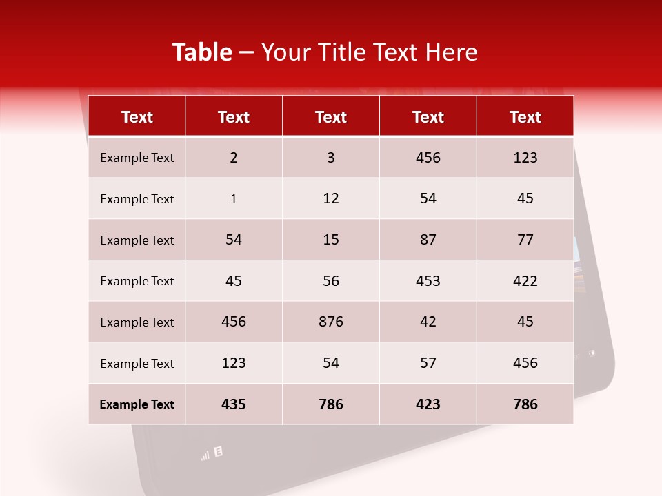 Communicator Concept Glossy PowerPoint Template