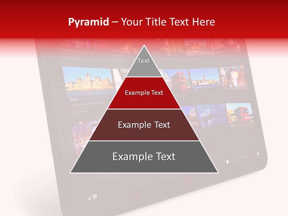 Communicator Concept Glossy PowerPoint Template